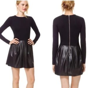 Wilfred Aritzia Faux Leather Dress